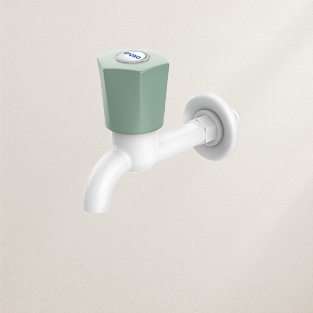 HFT - LONG BODY BIB COCK WITH FOAM FLANGE