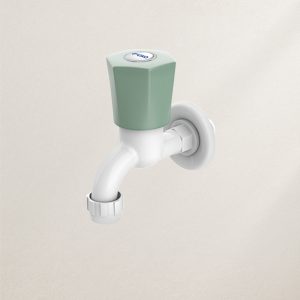 HFT - SHORT BODY BIB COCK WITH FOAM FLOW