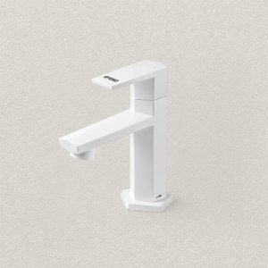 HS - PILLAR COCK WHITE