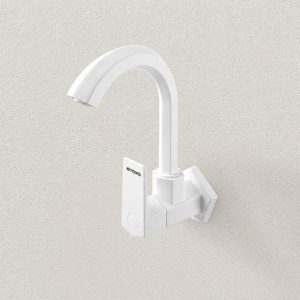 HS - SINK COCK WHITE