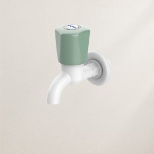 TFT - SHORT BODY BIB COCK WITH FOAM FLANGE